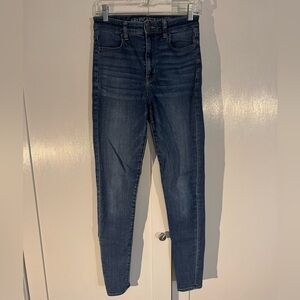 AE high rise skinny denim 4L